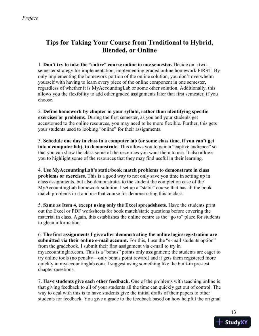 Revision Notes for Intermediate Accounting, 2nd Edition, page 15