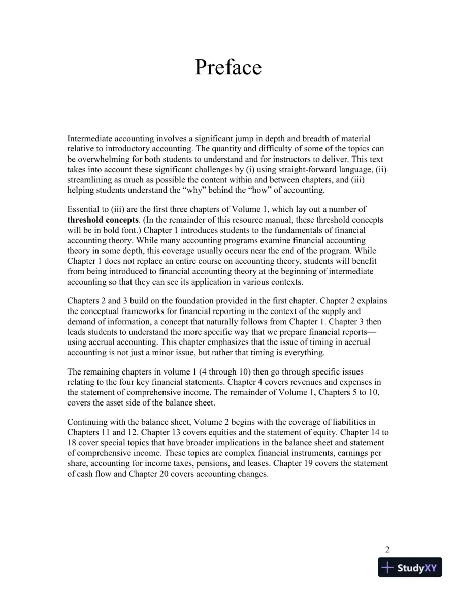 Revision Notes for Intermediate Accounting, 2nd Edition, page 4