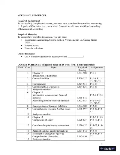 Revision Notes for Intermediate Accounting, 2nd Edition - Page 6 preview image