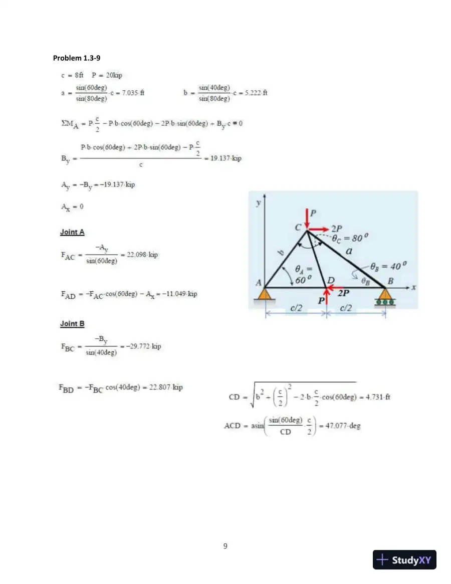 Solution Manual for Mechanics of Materials, 9th Edition, page 12