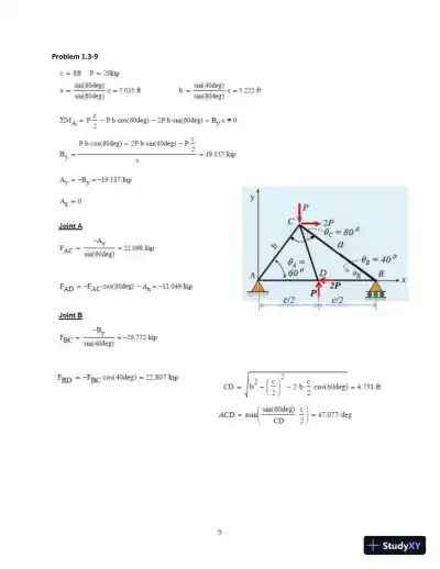 Solution Manual for Mechanics of Materials, 9th Edition - Page 12 preview image