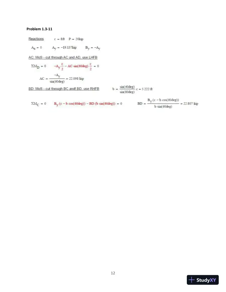 Solution Manual for Mechanics of Materials, 9th Edition, page 15