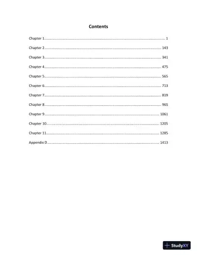 Solution Manual for Mechanics of Materials, 9th Edition - Page 3 preview image
