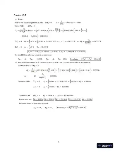 Solution Manual for Mechanics of Materials, 9th Edition - Page 8 preview image