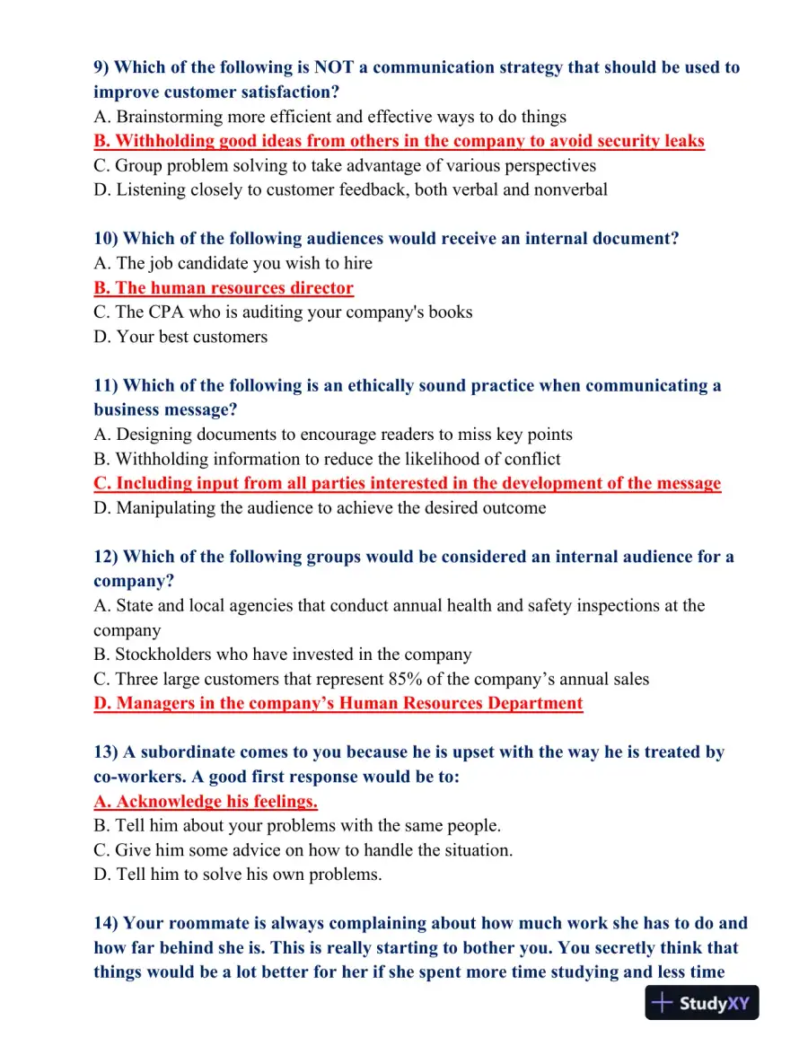Business Communication and Decision-Making: A Comprehensive Analysis, page 4