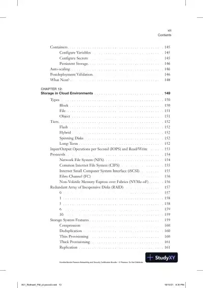 CompTIA Cloud+ CV0-003 Exam Cram (2021) - Page 15 preview image