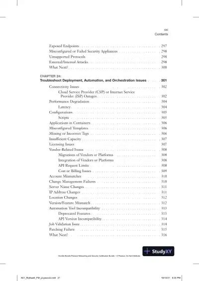 CompTIA Cloud+ CV0-003 Exam Cram (2021) - Page 23 preview image