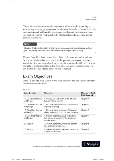 CompTIA Cloud+ CV0-003 Exam Cram (2021) - Page 31 preview image