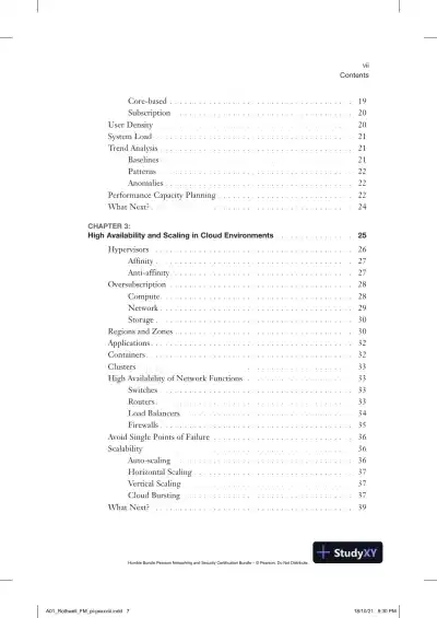 CompTIA Cloud+ CV0-003 Exam Cram (2021) - Page 9 preview image
