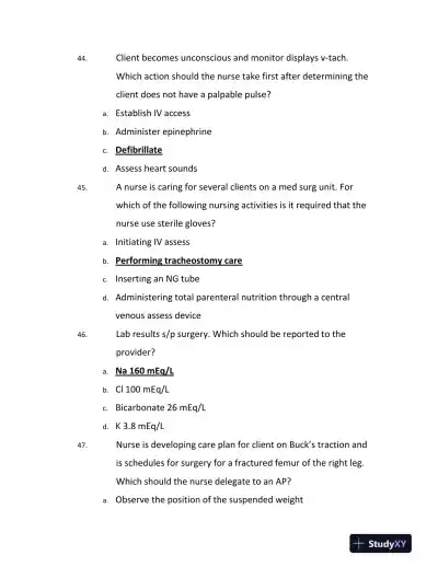 ATI Mental Health Comprehensive Exit Exam With Answers (179 Solved Questions) - Page 16 preview image