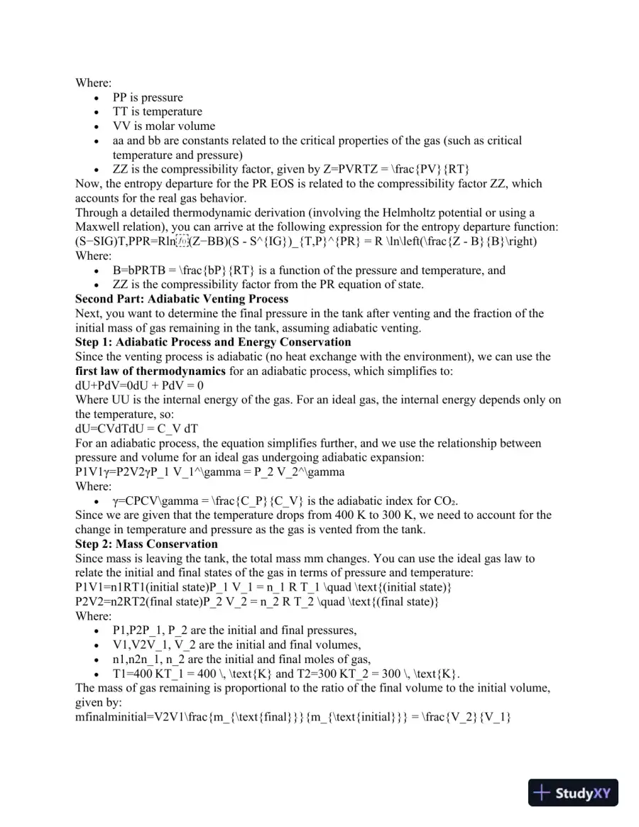 Thermodynamic Analysis Of Gas Behavior In Explosive Venting And Work Calculation: A Case Study On Nitrogen And Carbon Dioxide, page 3