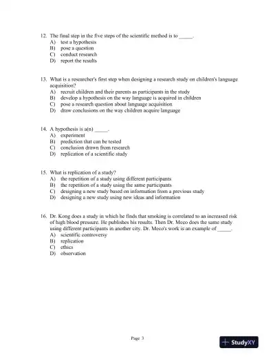 The Developing Person Through the Life Span Ninth Edition Test Bank - Page 15 preview image