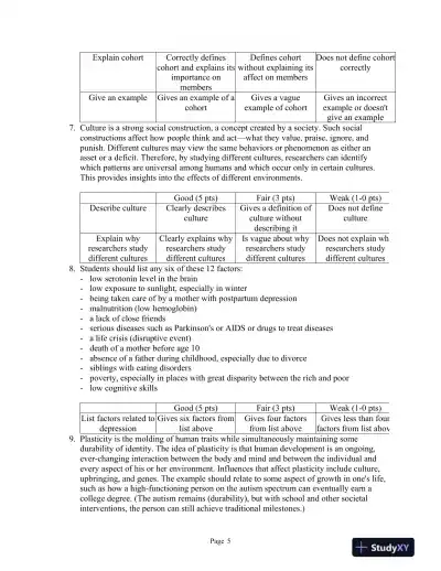 The Developing Person Through the Life Span Ninth Edition Test Bank - Page 6 preview image