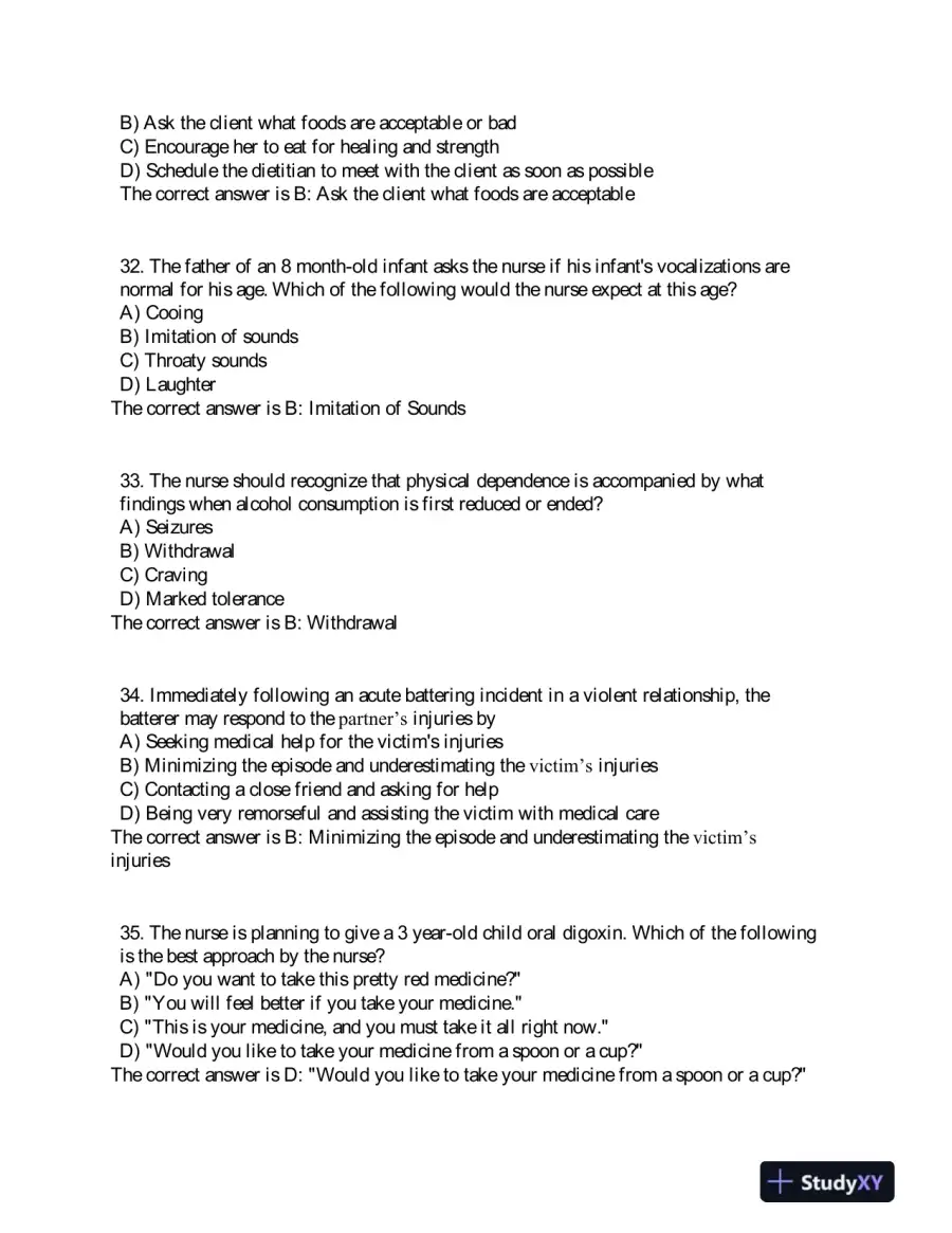2019 HESI RN Pharmacology Exit Exam Version 4 With Answers (160 Solved Questions), page 10