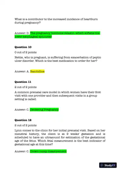 NURS6551 Cardiovascular Final Exam Test bank With Answers (51 Solved Questions) - Page 7 preview image