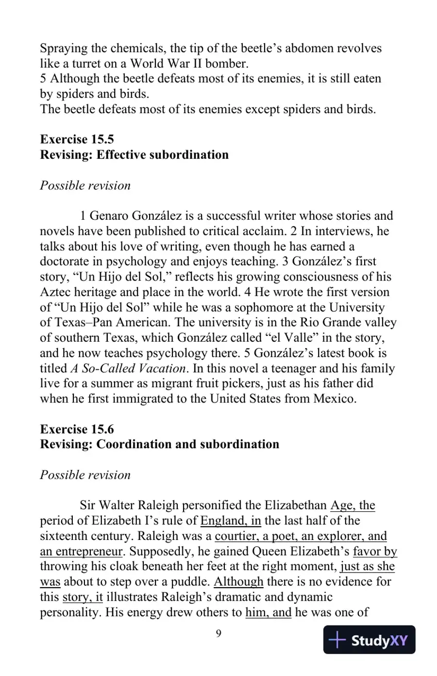 Solution Manual for The Little, Brown Compact Handbook, 10th Edition, page 19