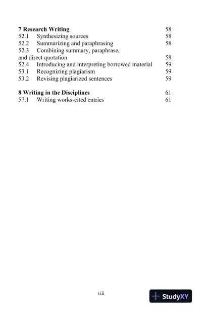 Solution Manual for The Little, Brown Compact Handbook, 10th Edition - Page 9 preview image