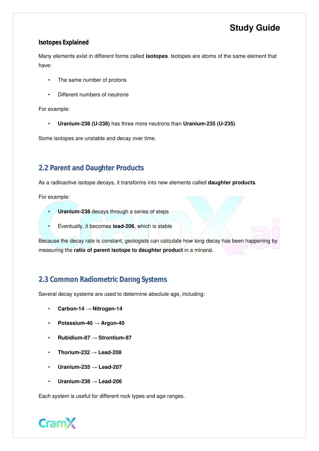 Geology - Geologic Time - Page 6 preview image