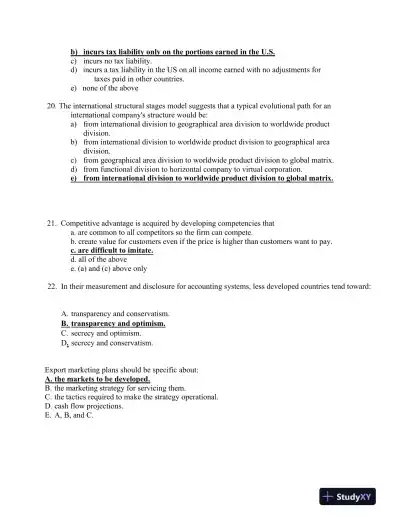 MGMT 338 Final Exam - Page 6 preview image