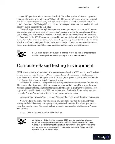 CISSP Official Practice Tests (2021) - Page 20 preview image