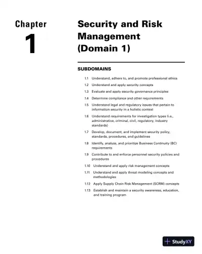 CISSP Official Practice Tests (2021) - Page 24 preview image