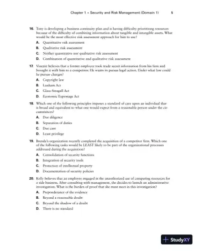 CISSP Official Practice Tests (2021) - Page 28 preview image