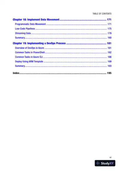 Designing and Implementing Cloud-native Applications Using Microsoft Azure Cosmos DB: Study Companion for the DP-420 Exam (2023) - Page 12 preview image