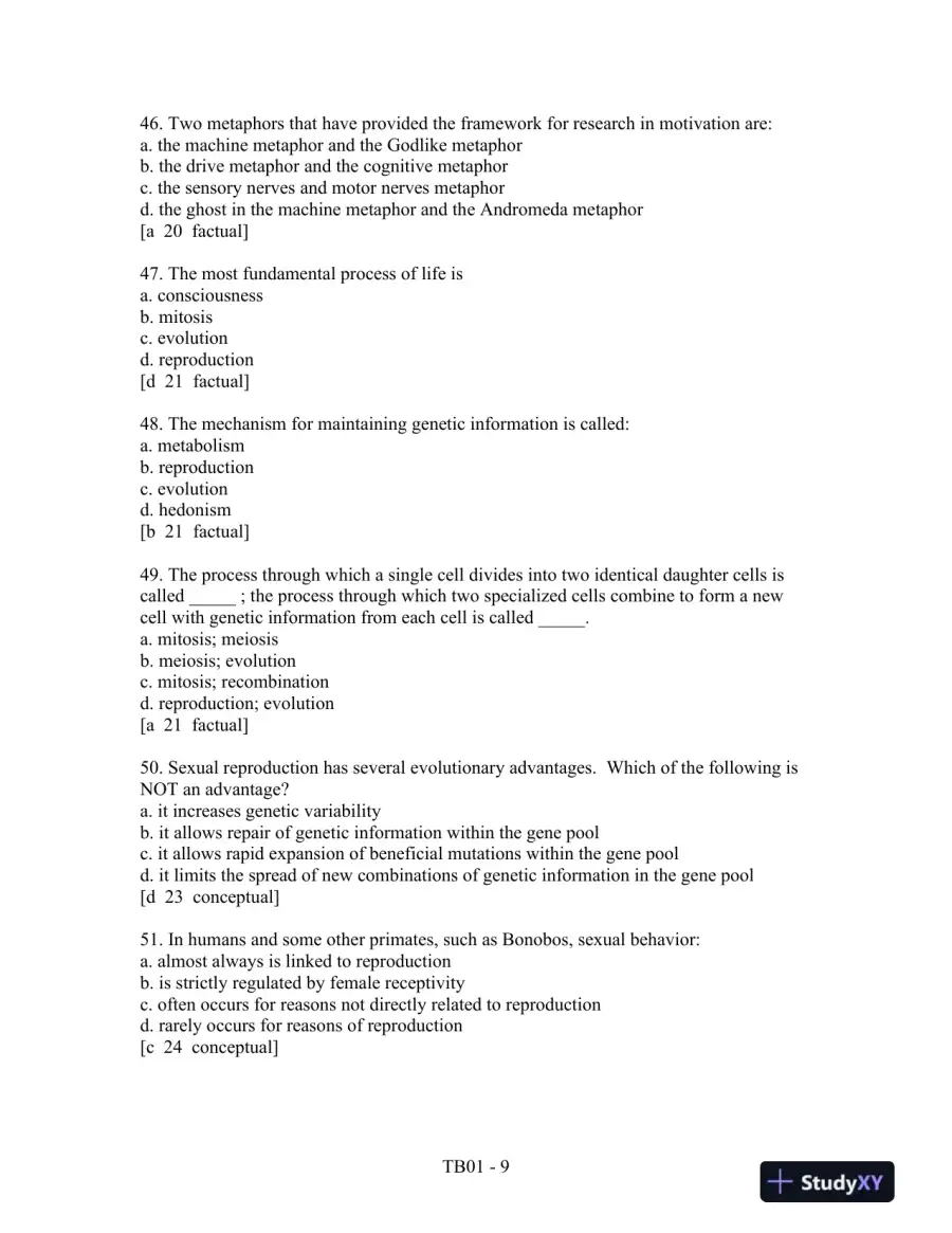 Motivation: Theory, Research, and Application, 6th Edition Test Bank, page 10
