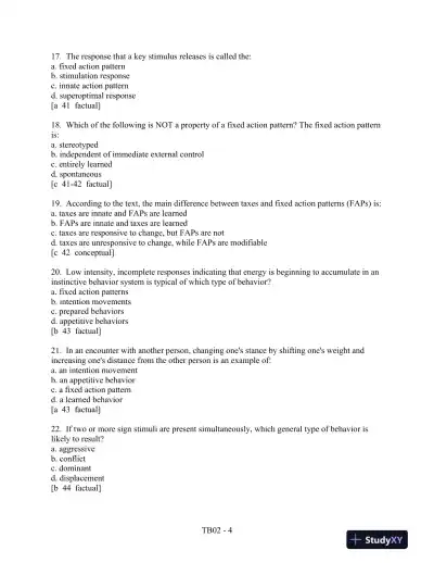 Motivation: Theory, Research, and Application, 6th Edition Test Bank - Page 16 preview image