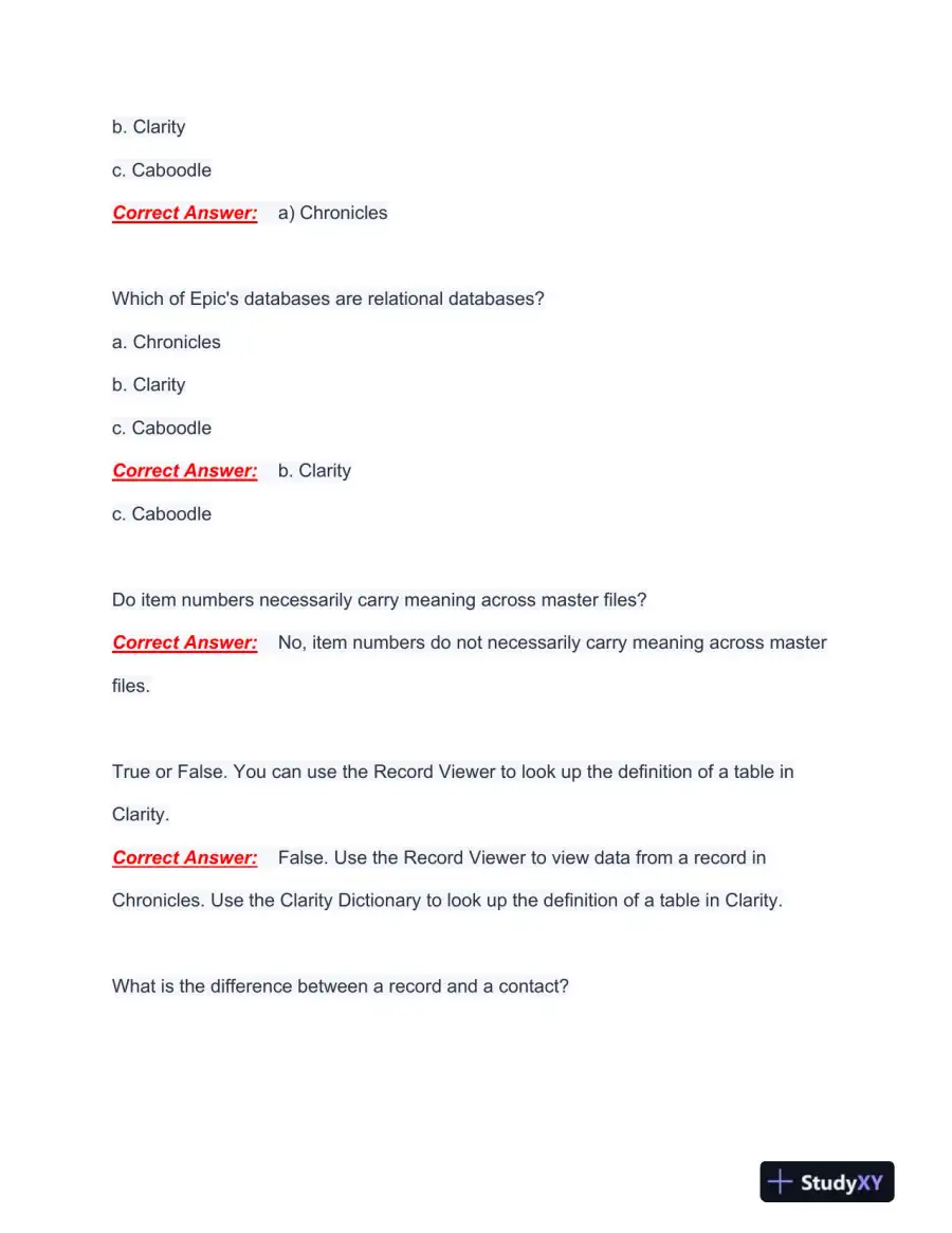 COG170 Fundamental of Nursing Practice Exam With Answers (218 Solved Questions), page 10