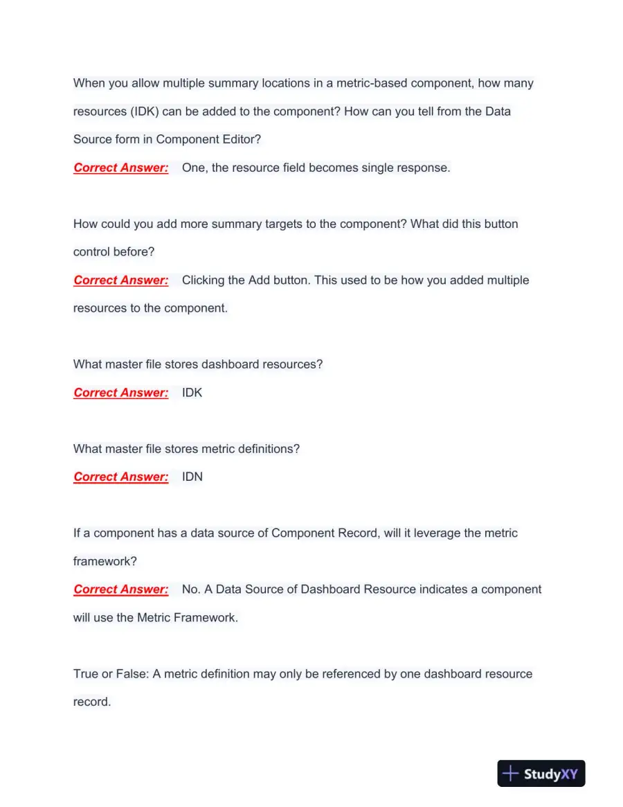 COG170 Fundamental of Nursing Practice Exam With Answers (218 Solved Questions), page 12