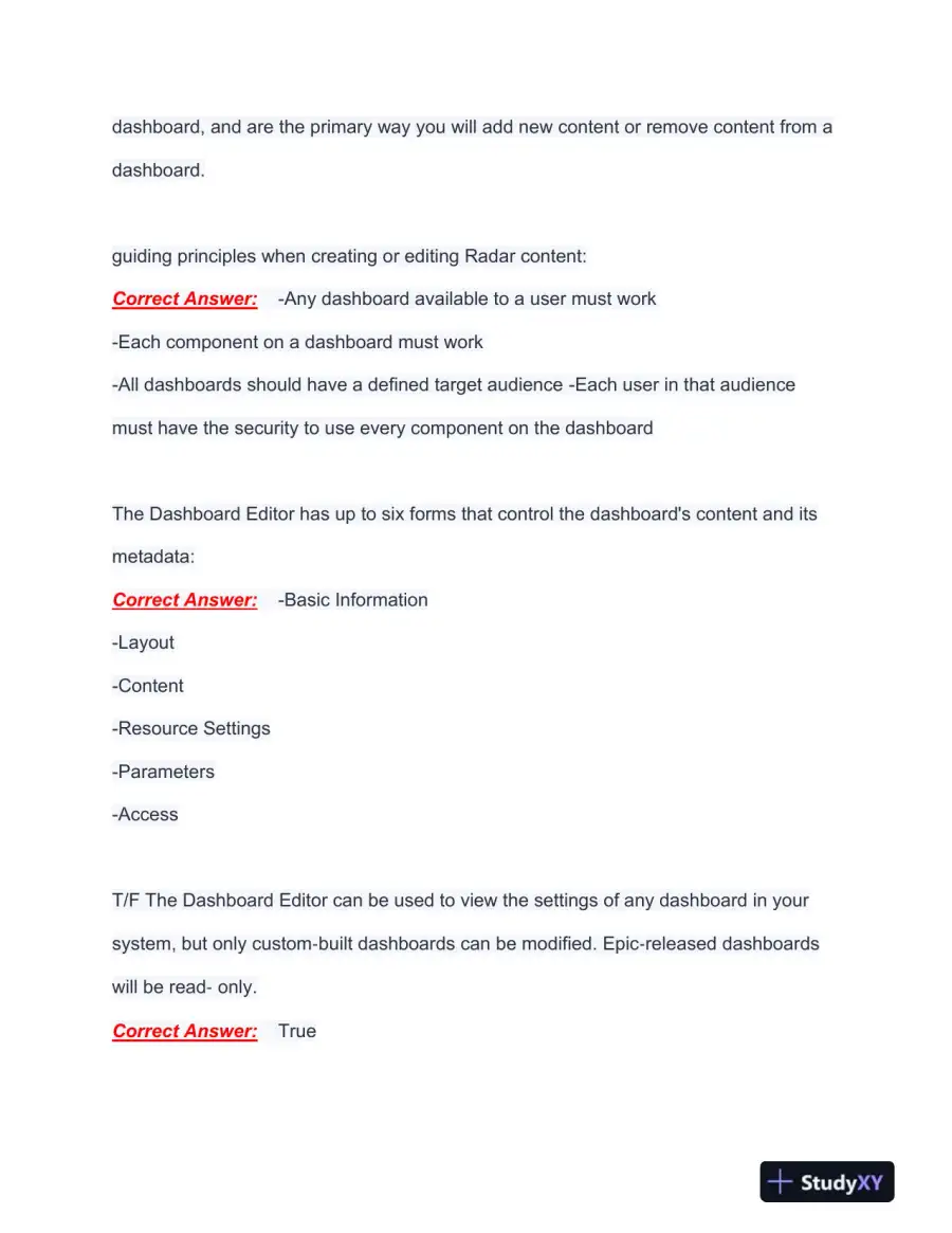 COG170 Fundamental of Nursing Practice Exam With Answers (218 Solved Questions), page 3