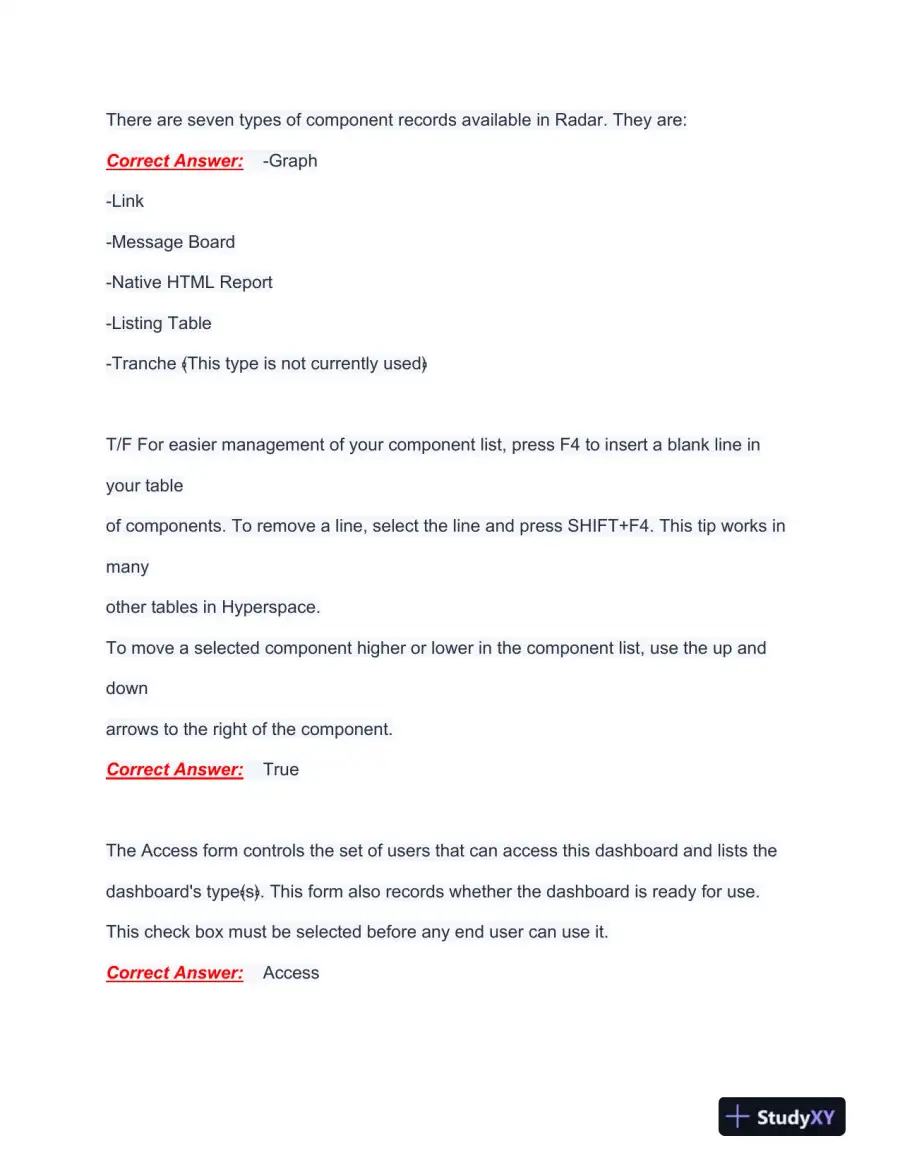 COG170 Fundamental of Nursing Practice Exam With Answers (218 Solved Questions), page 5