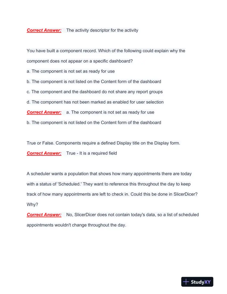 COG170 Fundamental of Nursing Practice Exam With Answers (218 Solved Questions), page 8