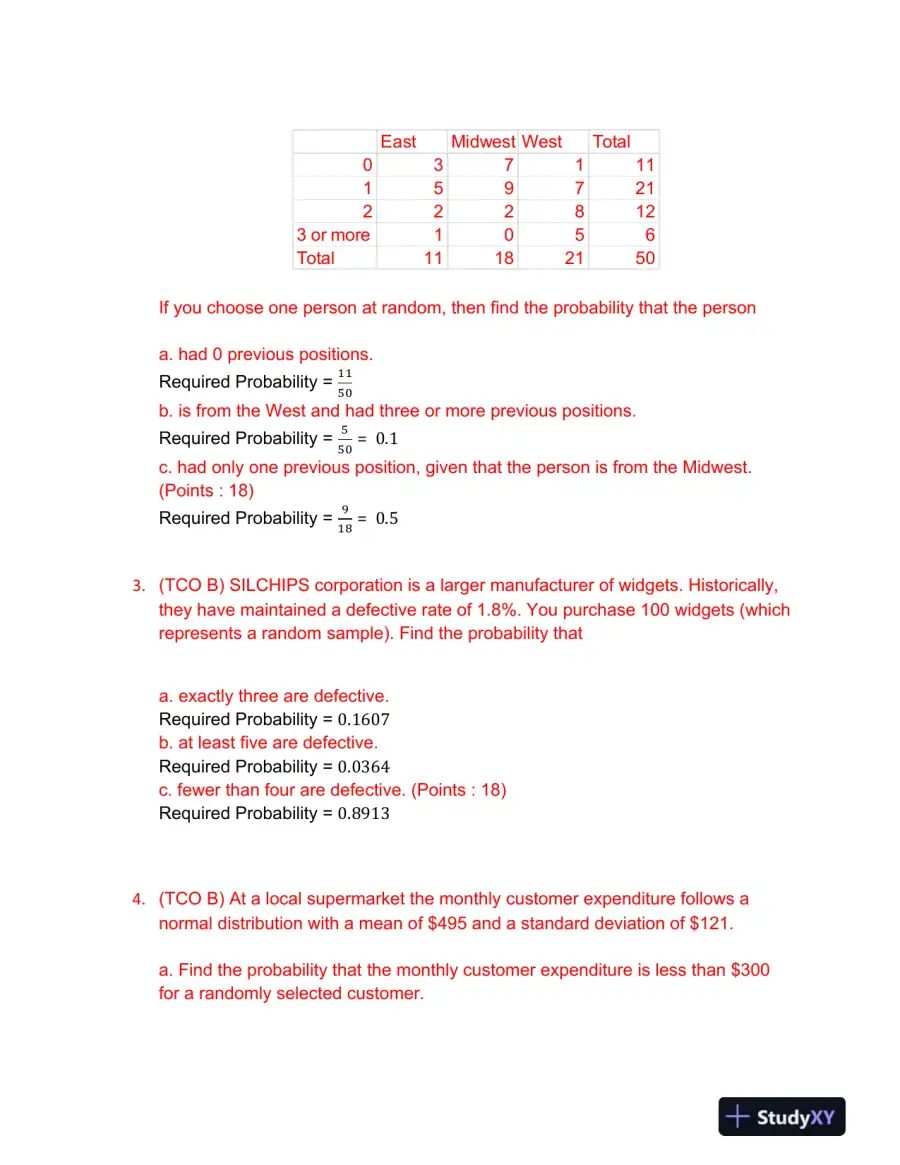 Statistical Analysis and Hypothesis Testing: A Comprehensive Assessment of Sales, Probabilities, Confidence Intervals, and Hypothesis Tests, page 3