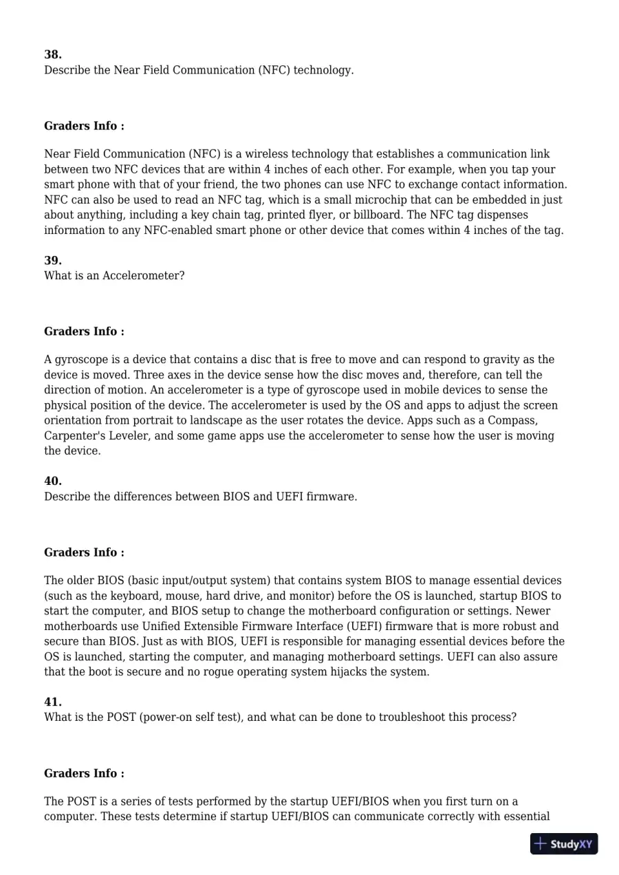 A+ Guide to Hardware, 9th Edition Test Bank, page 12