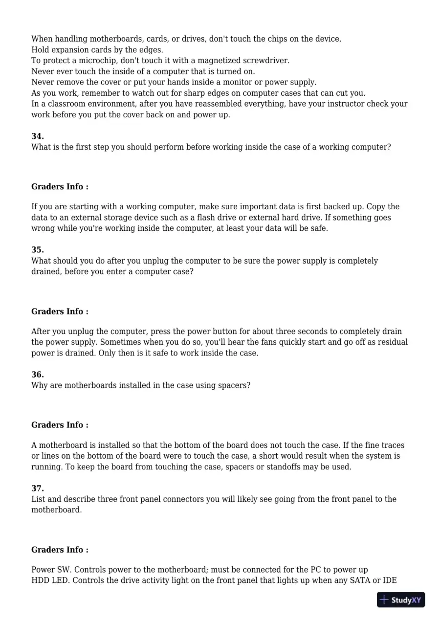 A+ Guide to Hardware, 9th Edition Test Bank, page 23