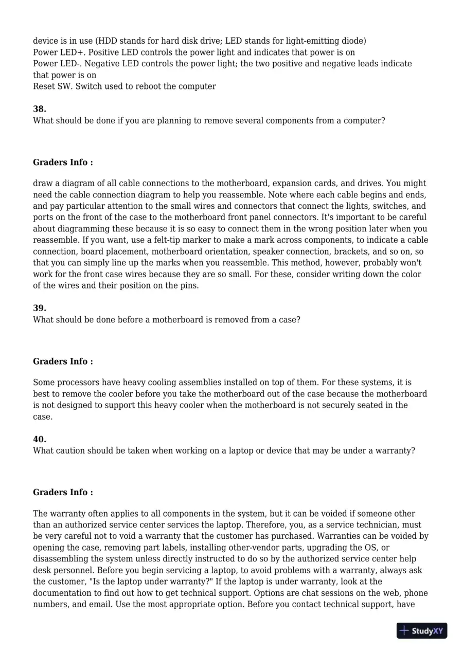A+ Guide to Hardware, 9th Edition Test Bank, page 24