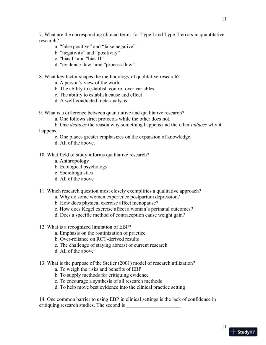 Test Bank For Womens Gynecologic Health, 3rd Edition, page 12