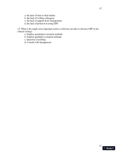 Test Bank For Womens Gynecologic Health, 3rd Edition - Page 13 preview image