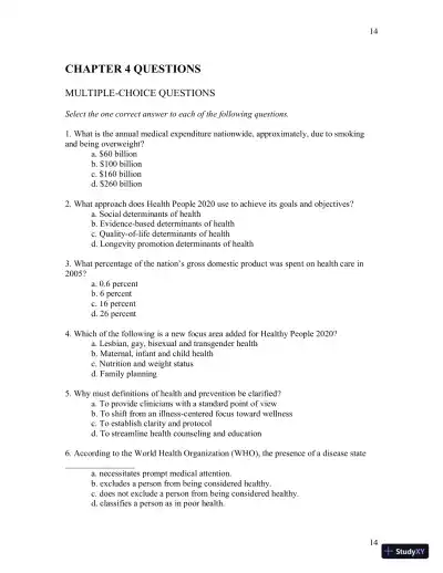 Test Bank For Womens Gynecologic Health, 3rd Edition - Page 15 preview image