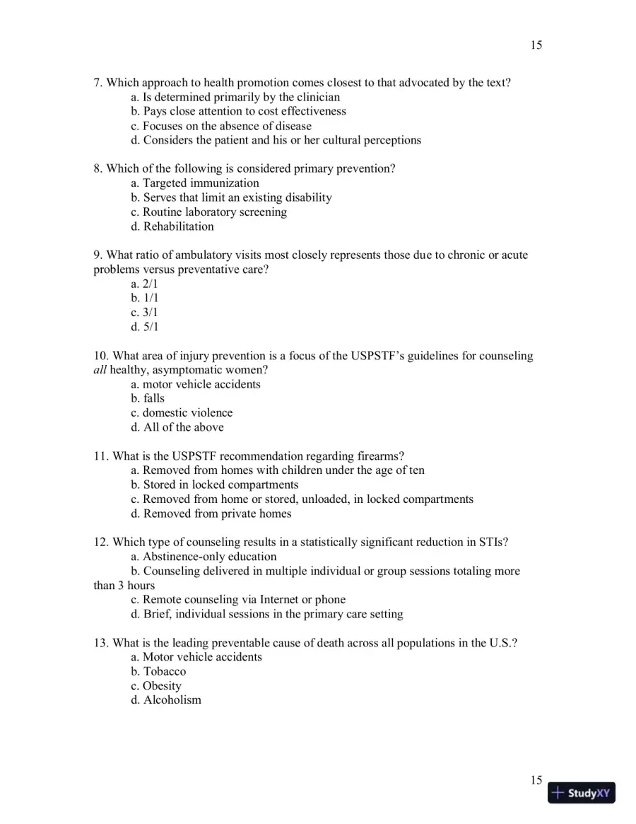 Test Bank For Womens Gynecologic Health, 3rd Edition, page 16