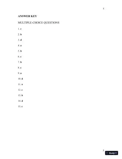 Test Bank For Womens Gynecologic Health, 3rd Edition - Page 6 preview image