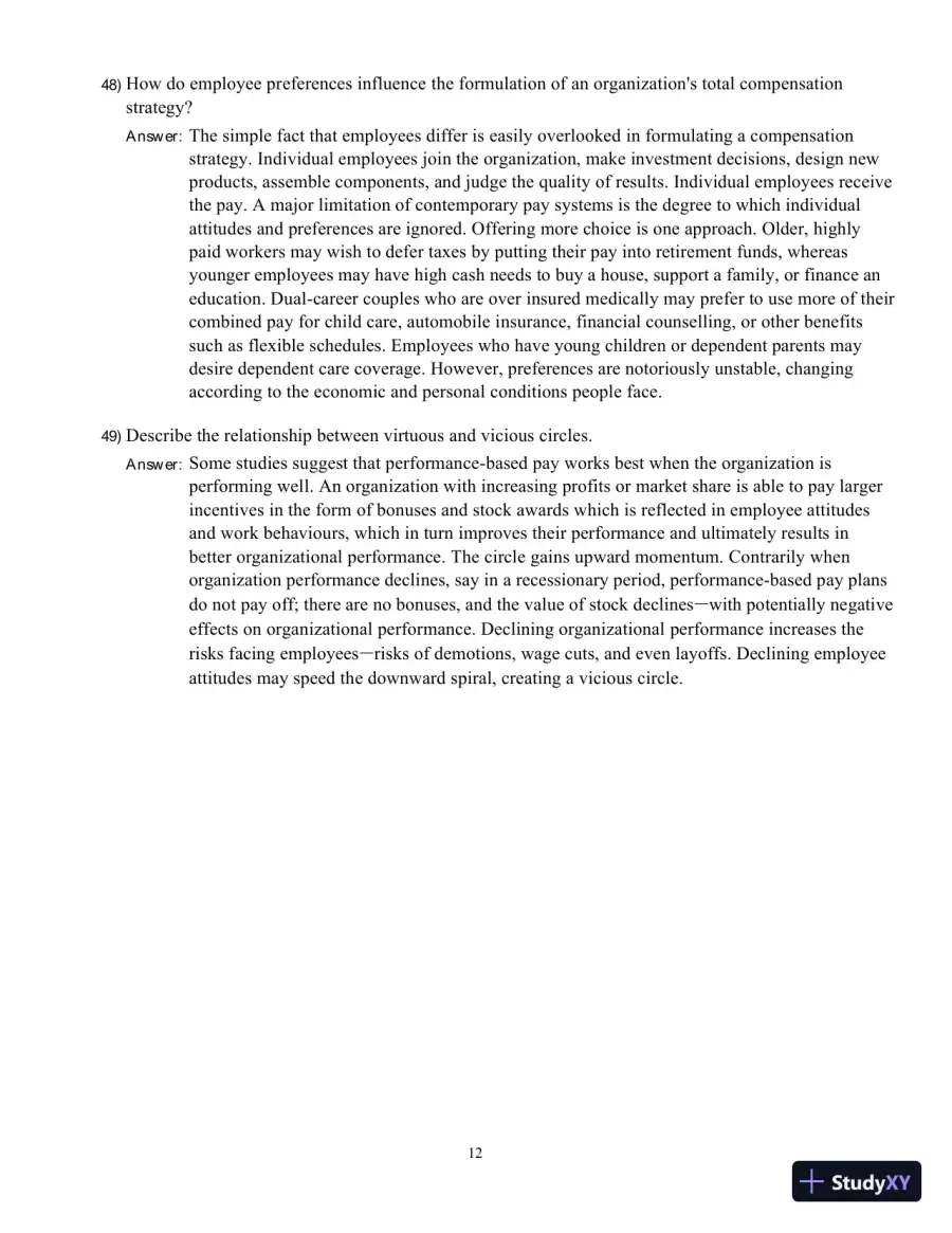 Compensation, Fifth Canadian Edition Test Bank, page 26