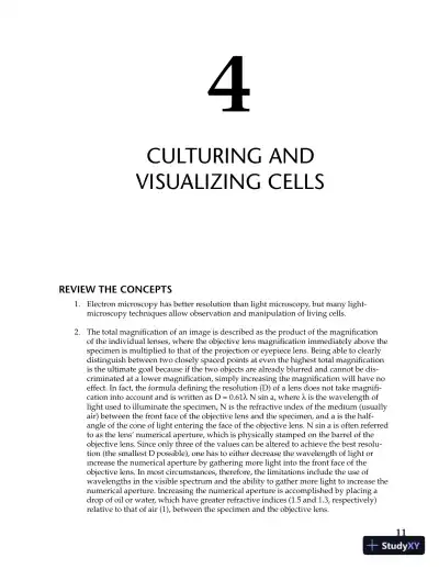 Solution Manual for Molecular Cell Biology , 8th Edition - Page 12 preview image