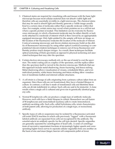 Solution Manual for Molecular Cell Biology , 8th Edition - Page 13 preview image