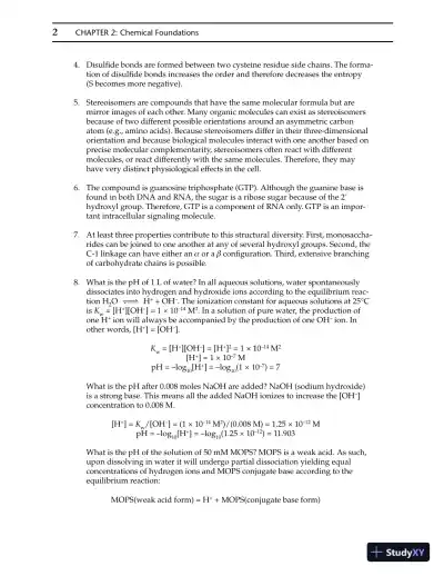 Solution Manual for Molecular Cell Biology , 8th Edition - Page 3 preview image