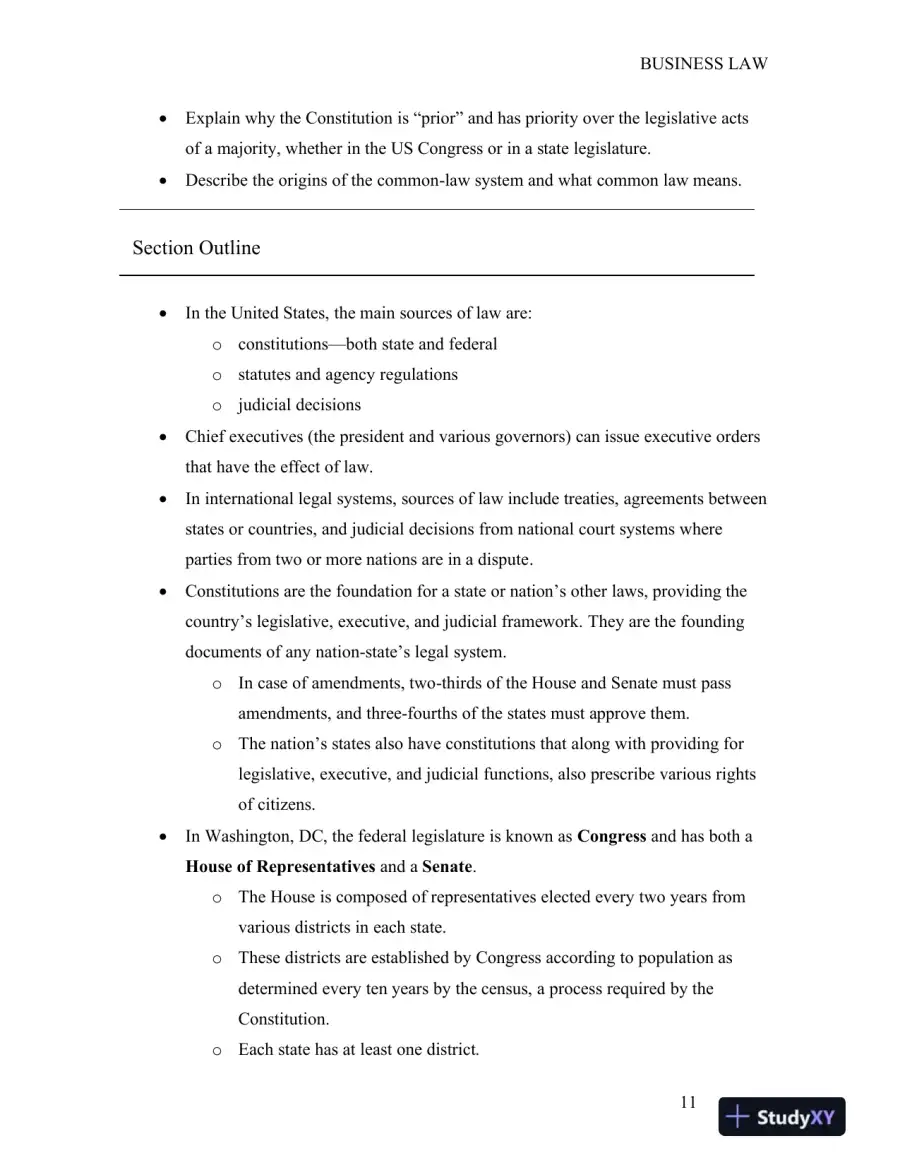 Solution Manual for Business Law and the Legal Environment, Version 2.0, page 12