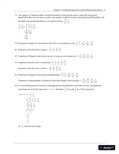 Solution Manual for A Pathway to Introductory Statistics, 2nd Edition - Page 13 preview image
