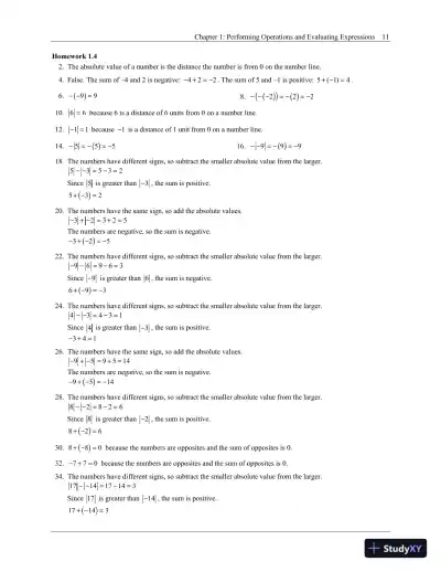 Solution Manual for A Pathway to Introductory Statistics, 2nd Edition - Page 15 preview image